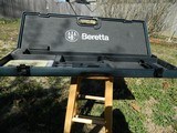 CUSTOM LEATHER CASE FOR A DOUBLE GUN BERETTA OVERUNDER CASE - 1 of 2