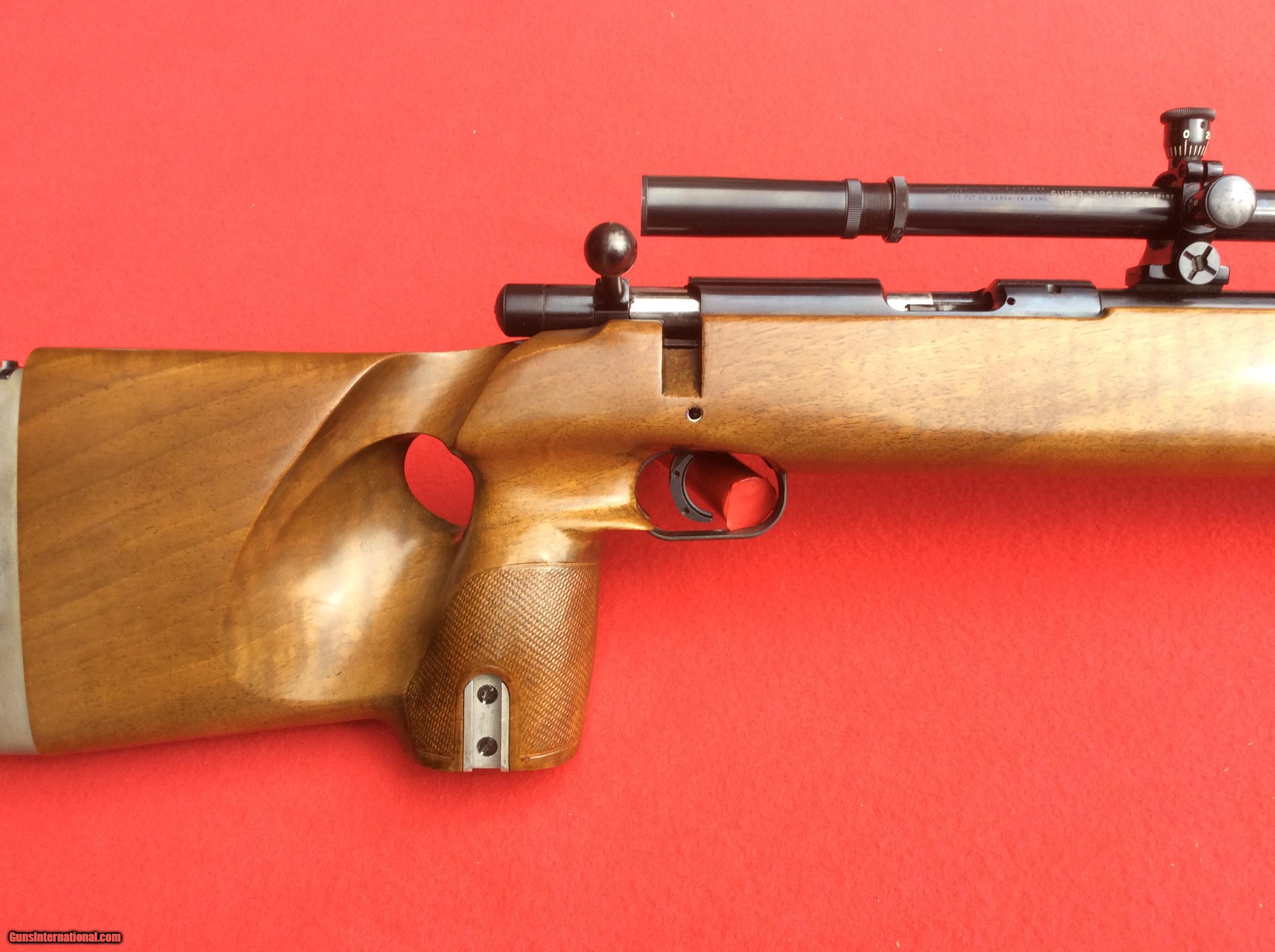 ANSCHUTZ MODEL. 54 SINGLE SHOT TARGET RIFLE