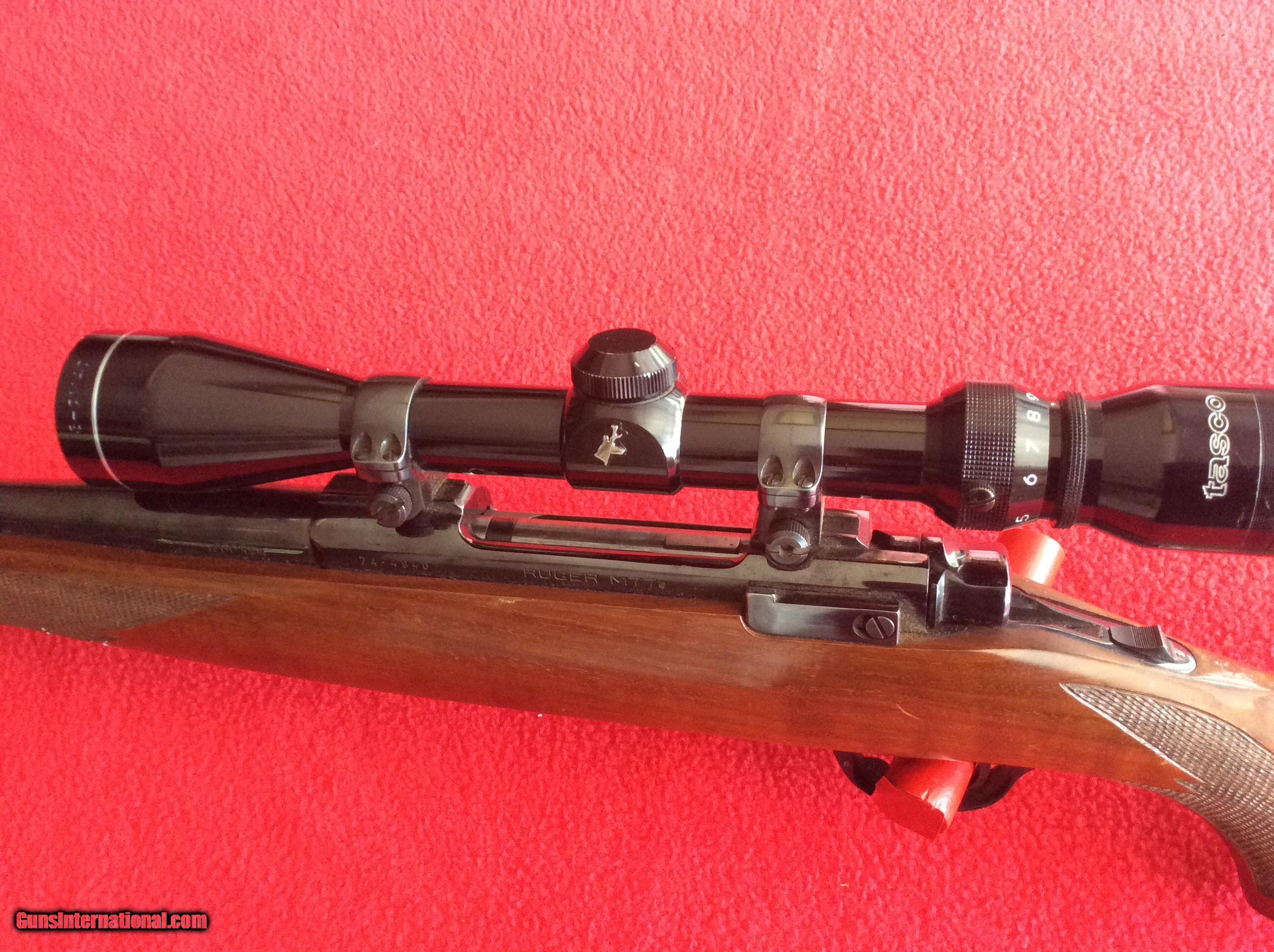 RUGER MODEL 77 TANG SAFETY IN 280 REMINGTON CAL.