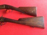 FRENCH ANTIQUE PINFIRE RIFLE AND SHOTGUN - 2 of 7
