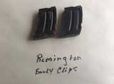REMINGTON EARLY MODEL RIFLE
5 SHOT MAGAZINES - 1 of 2