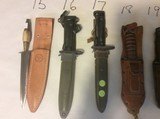 VARIOUS MILITARY KNIVES AND DAGGER - 2 of 3