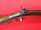 NO NAME PERCUSSION RIFLE APROX. 44 CAL.ORIGINAL ANTIQUE - 1 of 9