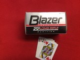 CCI/SPEER 22 BLAZER 22 CARTRIDGES
FULL BRICK - 1 of 2