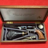 COLT ROBERT E. LEE COMMEMORATIVE 36 CAL. BLK. POWDER REVOLVER 1971 - 1 of 8