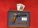 COLT 1911 45 ACP WWII COMMEMORATIVE AFRICAN EUROPEAN THEATER 1941-1945 - 1 of 4