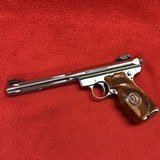 RUGER MKIII HUNTER/TARGET MODEL S.S. WITH FLUTED BARREL - 2 of 4