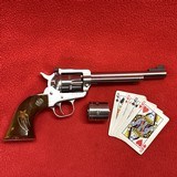 RUGER SINGLE SIX NEW MOD. S.S. CONVERTIBLE WITH 6 1/2” BARREL - 1 of 5