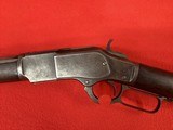 WINCHESTER MODEL 1873 RIFLE IN 32 WCF CALIBER MADE 1888 - 6 of 12