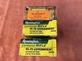 REMINGTON AND HMS 45-70 405 GR. FACTORY AMMUNITION 3 BOXS
60 ROUNDS - 1 of 1