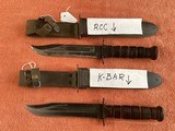 USN MK II FIGHTING KNIFE BY RCC AND K-BAR - 2 of 2