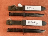 USN MK II FIGHTING KNIFE BY RCC AND K-BAR