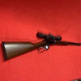 HENRY FRONTIER MODEL 22 LEVER ACTION RIFLE WITH 20”
OCTAGON
BARREL AND SCOPE - 1 of 8