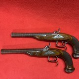 ROCHETT OF PARIS PAIR OF 69 CAL. PERCUSSION PISTOLS WITH CASE - 3 of 8