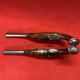 ROCHETT OF PARIS PAIR OF 69 CAL. PERCUSSION PISTOLS WITH CASE - 5 of 8