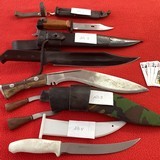 SURVIVAL KNIVES VARIOUS STYLES