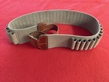 Canvas Webbed cartridge belt new, never used - 1 of 2