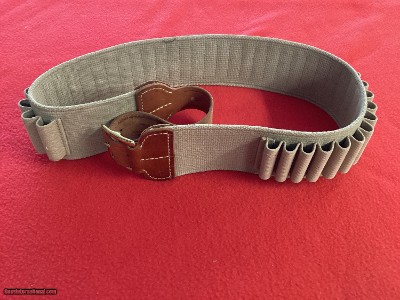 Canvas Webbed cartridge belt new, never used