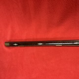 EARLY AMERICAN
FLINTLOCK LONG RIFLE 36 CAL. 41 1/2” BARREL - 8 of 15