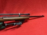 REMINGTON MODEL 4XB BULL BARREL 22 TARGERT RIFLE 28” BARREL WITH J.W. FECKERS SCOPE - 3 of 14