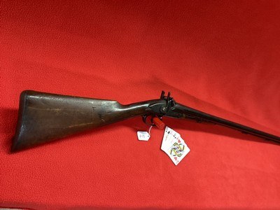 W.MOORE 12 GA. PERCUSSION SHOTGUN