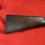 FRENCH PIN FIRE RIFLE ABOUT 44 CAL. - 4 of 9