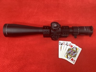 LEUPOLD MK-5 5-25 X 56 RIFLE SCOPE WITH SPRM TM2 RINGS AND BASES SYSTEM