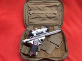 RUGER MK III HUNTER STAINLESS WITH MILLETT SP-2 RED DOT6 7/8” BARREL - Image 5 of 5