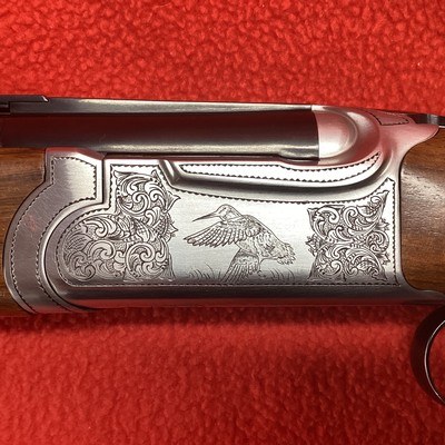 RUGER RED LABELENGLISH STOCK 20 GA. 26” BARRELS CHOKE TUBES ENGRAVED MODEL 1997 - Image 7 of 15