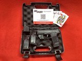 SIG SAUER MODEL P-365 380 CAL. WITH VIRIDIAN GREEN LAZOR SIGHT ALL NIB - Image 1 of 6