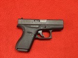 GLOCK MODEL 42 380 CAL. NIB - Image 2 of 6