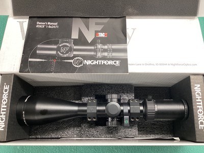 NIGHTFORCE ATACR 1-8 X 24 F1 34 MM RIFLE SCOPE - Image 7 of 7