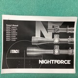 NIGHTFORCE ATACR 1-8 X 24 F1 34 MM RIFLE SCOPE - Image 6 of 7