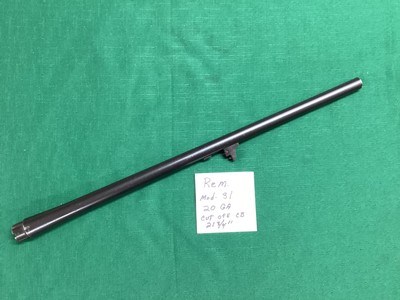 REMINGTON MODEL 31 20 GA. CYL. BORE - Image 1 of 2