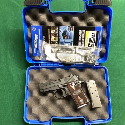 SIG SAUER MODEL P238 RG 380 CAL. ROSEWOOD GRIPSNIB - Image 5 of 5