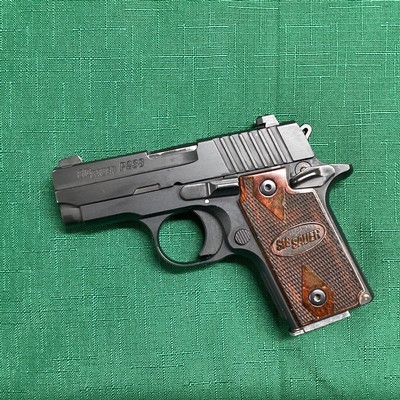 SIG SAUER MODEL P238 RG 380 CAL. ROSEWOOD GRIPSNIB - Image 2 of 5