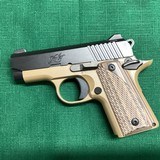 KIMBER MICRO 380 DESERT KNIGHT FINISH NIB - Image 2 of 6