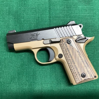 KIMBER MICRO 380 DESERT KNIGHT FINISH NIB - Image 2 of 6