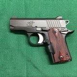 KIMBER MICRO 380380 CAL. WITH LASER SIGHT ROSEWOOD GRIPS NIB - Image 3 of 7