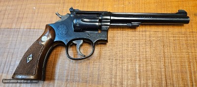 Smith & Wesson
Model: Masterpiece
Cal: 22 LR