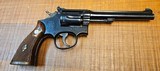 Smith & Wesson
Model: Masterpiece
Cal: 22 LR