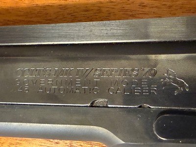 Colt 1911 series 70 government model - Image 3 of 4