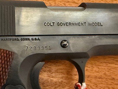 Colt series 70 1911 government model - Image 4 of 4