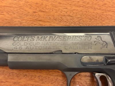 Colt series 70 gold cup national match - Image 4 of 4