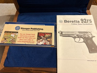 Beretta 92FS 470TH Anniversary Pistol NO.000032 OF 470 - Image 6 of 8