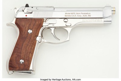 Beretta 92FS 470TH Anniversary Pistol NO.000032 OF 470 - Image 4 of 8