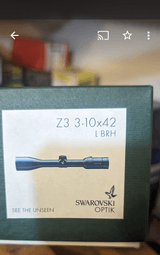 Swarovski Z3 3-10X42 BHR