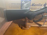NIB MARLIN 1894 DARK 44 REM MAG 16.5 BBL.THREADED BLACK WEBBING HDWD STOCK - 6 of 12