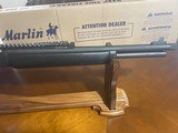 NIB MARLIN 1894 DARK 44 REM MAG 16.5 BBL.THREADED BLACK WEBBING HDWD STOCK - 8 of 12