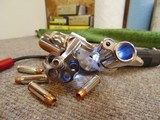 Smith & Wesson - "Chiefs Special" Model 36 (no-dash) Nickel .38 Special Revolver - 7 of 15